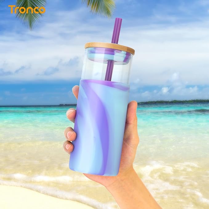 Tronco 20 oz Glass Tumbler - Image 5