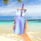 Tronco 20 oz Glass Tumbler - Image 5