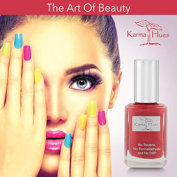 Karma Naturals Nail Polish – Non-Toxic, Vegan & Cruelty-Free (Victorian Holiday, 0.43 fl oz)