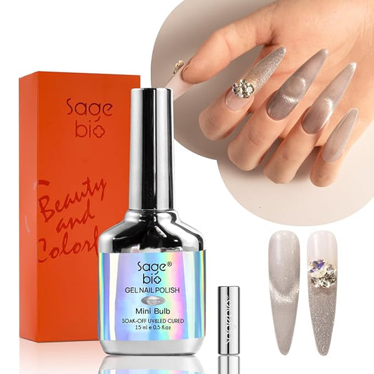 Jelly Gel Nail Polish, 15ml Semi-Transparent Gel, Glossy Finish, Vibrant Colors for DIY Manicures, Long-Lasting & Chip-Resistant