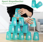 yeesport 48 Sport Stacking Cups Red/Blue/Green/Black - Image 2
