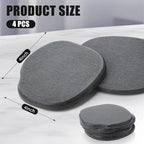 Diatomaceous Earth Coasters Set of 4，Cool Absorbent Quick-Dry Drink Coasters - Image 2