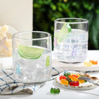 SiliFine 2 Pcs Bear Icon Juice Glasses - 14oz Candy Bear Stemless Wine Drinking - Image 3