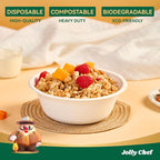 Compostable Disposable Paper Bowl Heavy Duty Soup Containers Biodegradable - Image 3