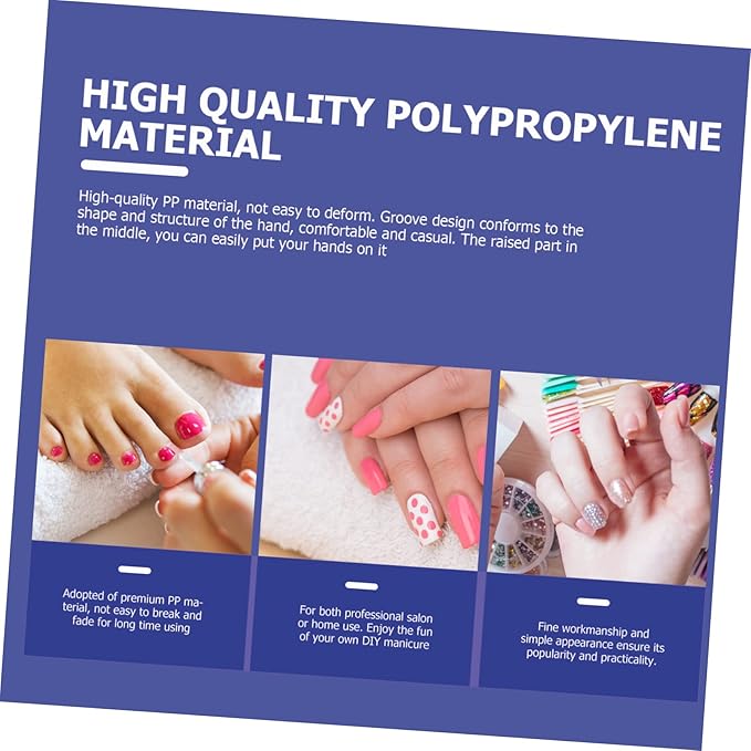 MERRYHAPY Acrylic Soaking Bowl for Manicure Nail Art Nail Care Pedicure Gel Remover