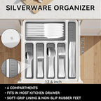49-Piece Stainless Steel Silverware Set - Image 4