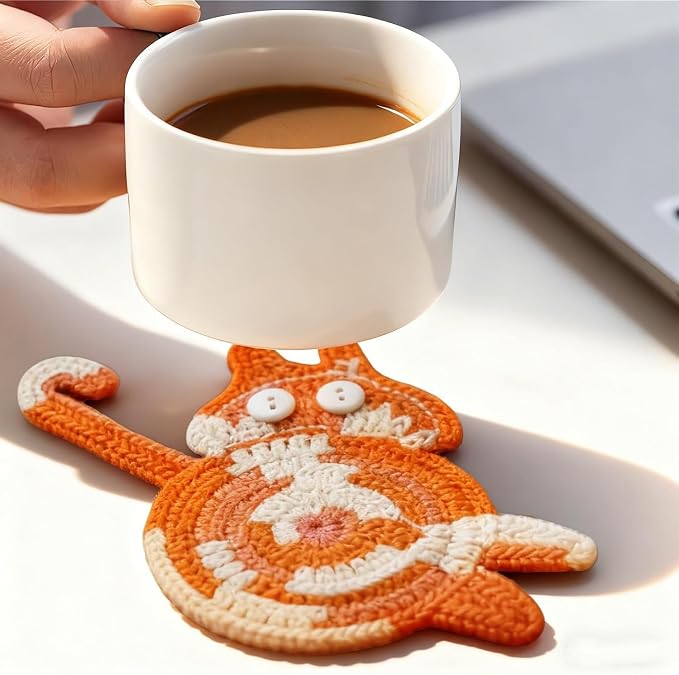 Drink Coaster, Woven Creative Coasters - Image 3