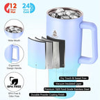 40 oz Tumbler with Handle and Straw or Convert to 40 oz Insulated Water Bottle - Image 3