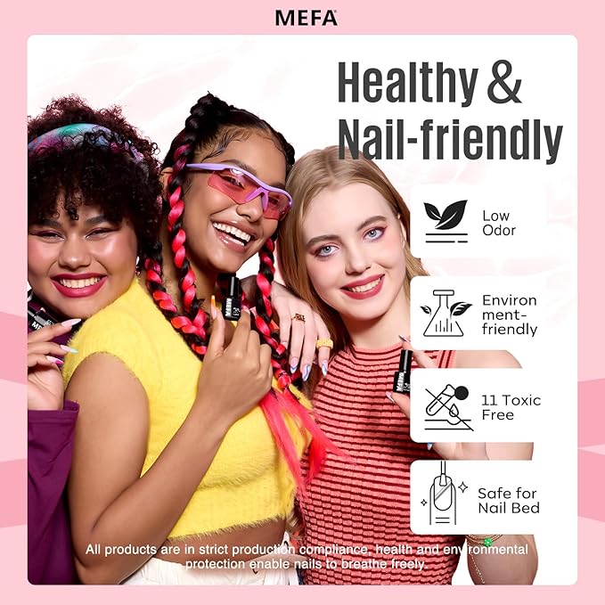 MEFA Jelly Gel Nail Polish Set, 12 Colors Nude Pink Milky White Sheer Nail Polish Neutral Transparent Gel Nail Soak Off DIY Nail Art Home Salon Manicure Gifts for Girls