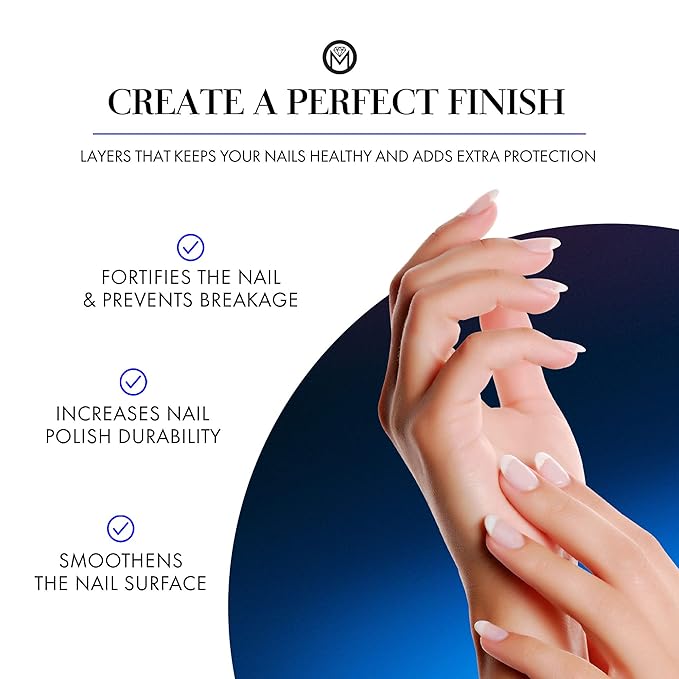 JOYA MIA - No Wipe Matte Top Coat for Acrylic & Gel Nails, Long-Lasting Soak-Off Top Coat, 15 mL