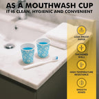 RACETOP 3 oz Bathroom Cups 300 Pack, Small Paper Cups, Disposable, Mini - Image 4
