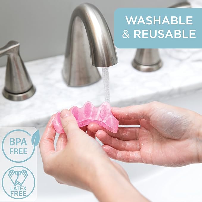Mind Bodhi Toe Separators/Toe Spacers - For Men and Women - Correcting Bunions and Restoring Toes to Their Original Shape - Regular Size – Pink