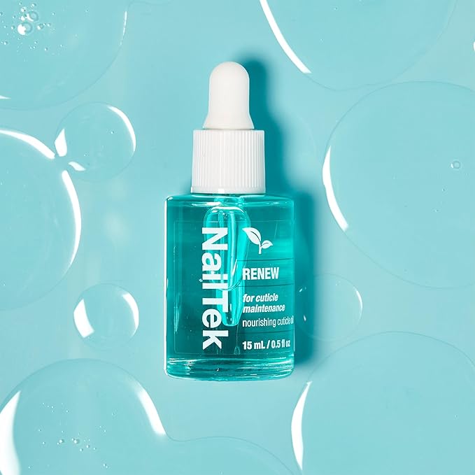 Nail Tek Renew Cuticle Oil – Nourishing & Hydrating Cuticle Treatment, Moisturizing Nail Care, Softens Dry Cracked Cuticles, Promotes Healthy Nails Growth, 0.5 fl oz