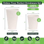 Grow Forward Premium Wheat Straw Cups - Image 3