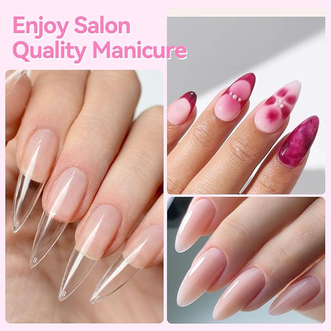 Born Pretty Gel Top Coat,15ml Gloss Top Coat and Nail Glue for Tips Set,No Wipe Super Top Coat Not Chip or Peel and Long Lastingfor Nail Art