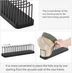 Mkono Hat Organizer for Baseball Caps, Hat Holder Storage for Closet, Space - Image 3