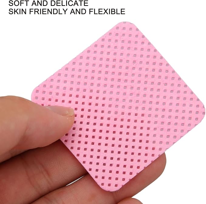 Lint for f ree Nail Wipes , 1000pcs Lash Extension Glue Wipes , Lint for f ree Wipes , Soft Nail Polish Remover Wipes , Eyelash Extension Glue washing Pad , Nail Supplies , for Lash Extension Supplies