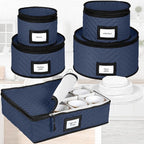 China Storage Containers 5-Piece Set Moving Boxes, Quilted Microfiber | - Image 7
