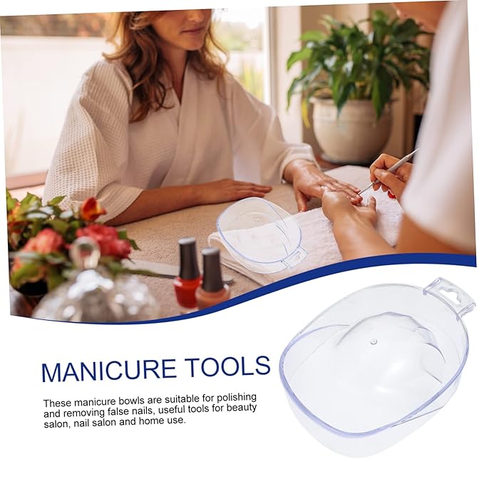 Diy Manicure Soaking Bowl Nail Art Soaking Container Nail Soaker Bowl Set
