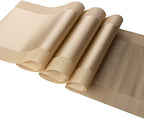 GIVERARE Table Runner, 12x72in Heat-Resistant Woven Vinyl Long Tabletop - Image 4