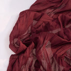 DeZerlor Burgundy Cheesecloth Table Runners 10 Pack Christmas Runners | - Image 3