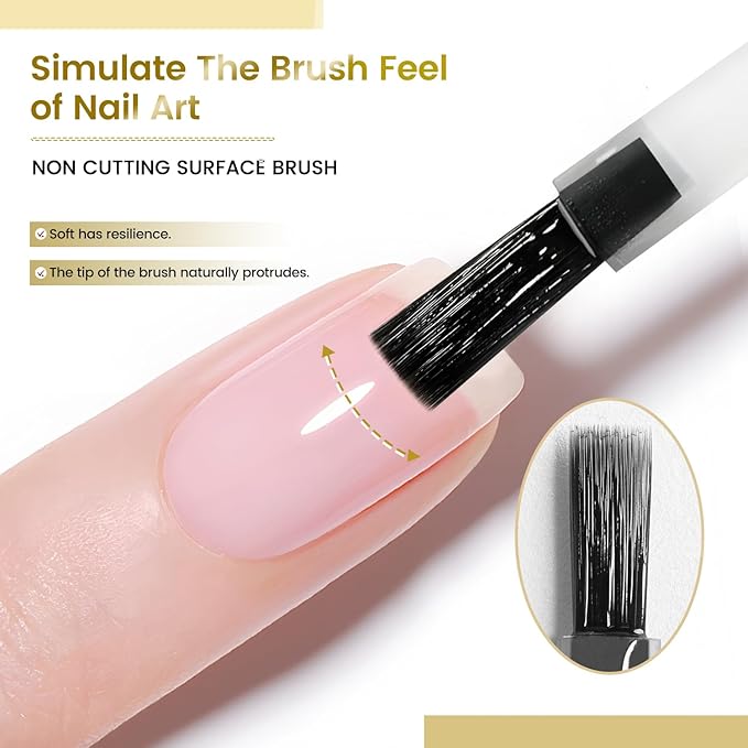 JODSONE Top Coat for Chrome Nail Powder - 16.5ml No Wipe Gel Top Coat for Rubbing Mirror/Chrome Nail Powders, Smooth Finish, High Gloss, U V/LED Curing Needed