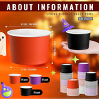 Jingmore Paper Ice Cream Cups 9oz Colored Disposable Dessert Bowls - Image 2