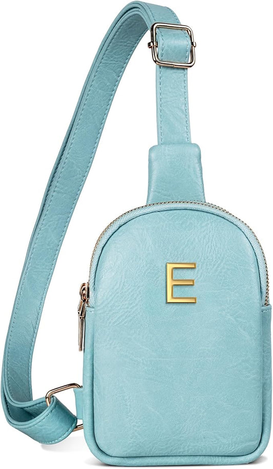 Birthday Gifts for 5 6 7 8 9 10 11 12 Year Old Girls, Initial Crossbody Bag for Girls, Tween Girls Trendy Stuff, Mini Sling Bag for Travel, Teen Girl Gifts Trendy Stuff, Small Everyday Bags
