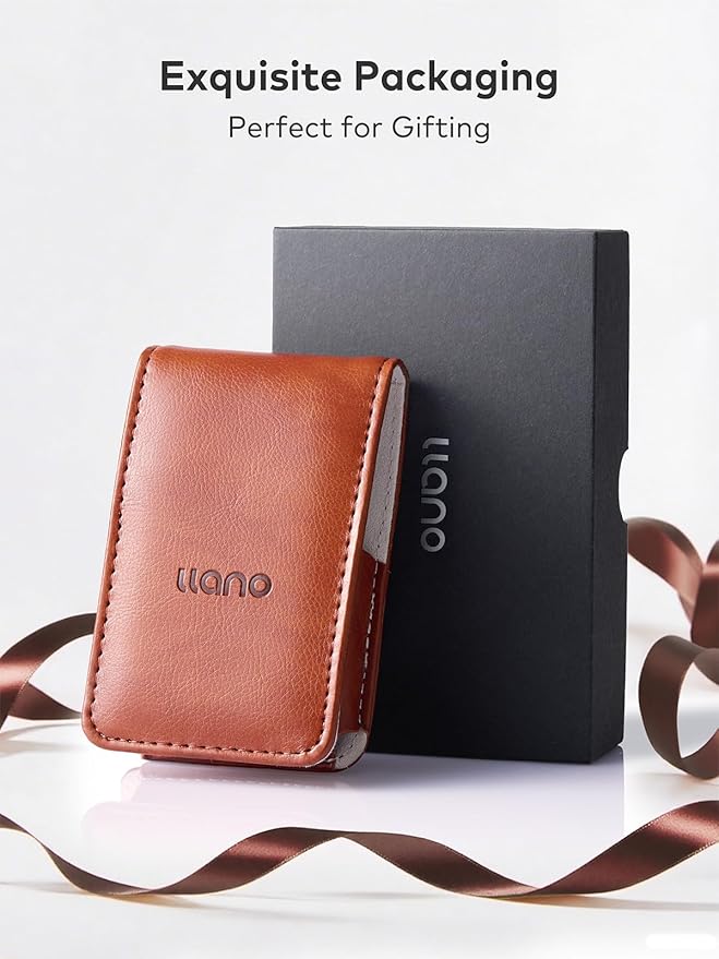 llano Nail Clippers, 3PCS Nail Clipper Set with Fingernail Clippers, Slant Nail Clippers, Professional Nail Clippers for Men and Women, Premium German Steel Nail Cutter with Leather Case