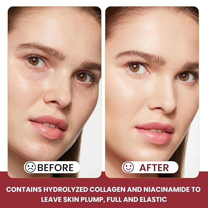 Bio-Collagen Face Masks, Deep Hydrating Sheet Overnight Face Mask, Facial Treatments and Masks for Women, Korean Skincare, Moisturizing and Firming for Girl, 8 Pack