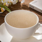 Ceramic Latte Art Mug With Saucer - 10 oz - Image 5