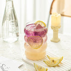 KEMORELA 2PCS Wave Bubble Beverage Glasses - Image 7