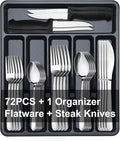 Pleafind 73-Piece Silverware Set by Pleafind