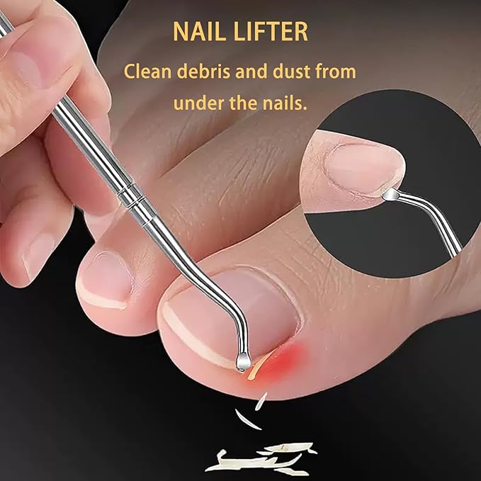 Angled Nail Clippers Oblique Ingrown Toenail Thick Nails Men Seniors Fingernail Slanted Nail Cutter Trim