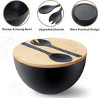 12.6" Extra Large Salad Serving Bowl Set - Image 3