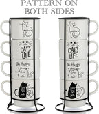 Signature Housewares Stackable Coffee Mug Tower Set - Image 3