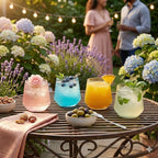 40 Pack Disposable Stemless Plastic Wine Glasses 12 oz - Image 4