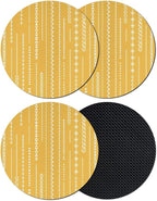 Bohemia Coasters Set of 4, Absorbent Coasters by Unknown