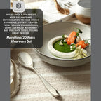 Silverware Set for 4 | 18/10 Stainless Steel Flatware Set | Mirror Finish - Image 4