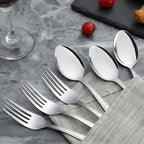 Unokit Forks and Spoons Silverware Set - Image 7