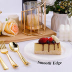 Bestluck 100PCS White Plastic Dessert Plates 7inch - Image 6