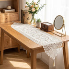 2 Pcs Doily Table Runner Crochet Table Runner - Image 4