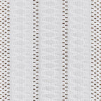 Macrame Style Boho Table Runner, 12x48 Inch White | Woven Boho Table Runner - Image 6