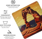 National Parks Coasters Square Leather Drinks Coaster Set - Image 3