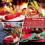 WILLBOND Leaf Napkin Rings Holders Fall Party Napkin Rings - Image 6