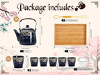 Japanese Tea Set for Adults, Japanese Teapot Set - Image 4