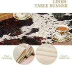Cow Print Table Runner, 13x36 in - Image 5
