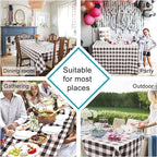 Checkered Tablecloth Rectangle - Image 2
