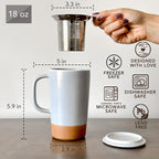 Mora Ceramics Large Tea Mug - Image 3