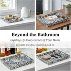 Hiceeden Set of 2 Decorative Serving Trays - Image 7